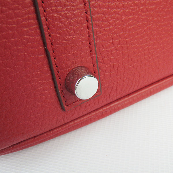 High Quality Fake Hermes Birkin 35CM Togo Leather Bag Red 6089 - Click Image to Close